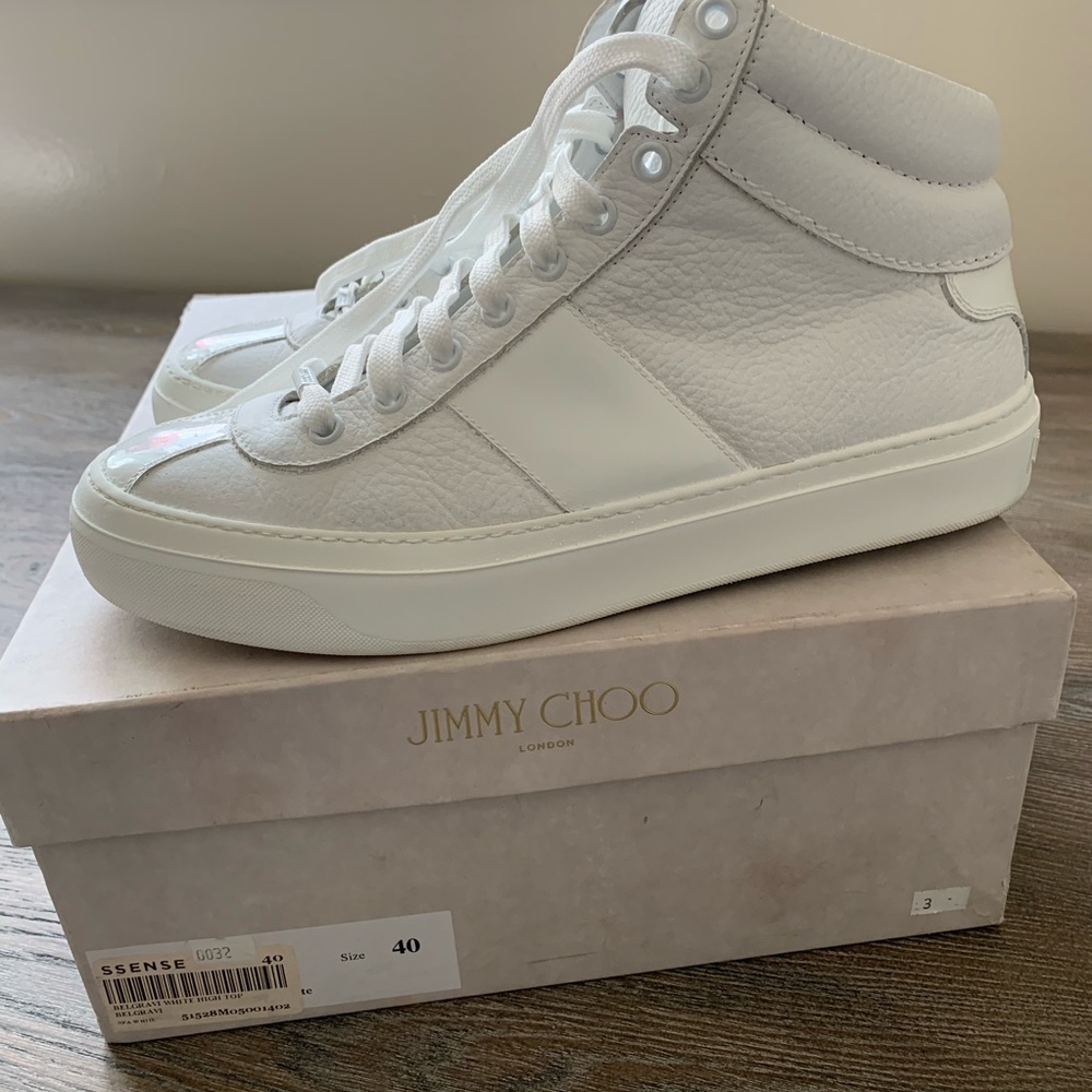 Jimmy Choo Belgravia white size 40